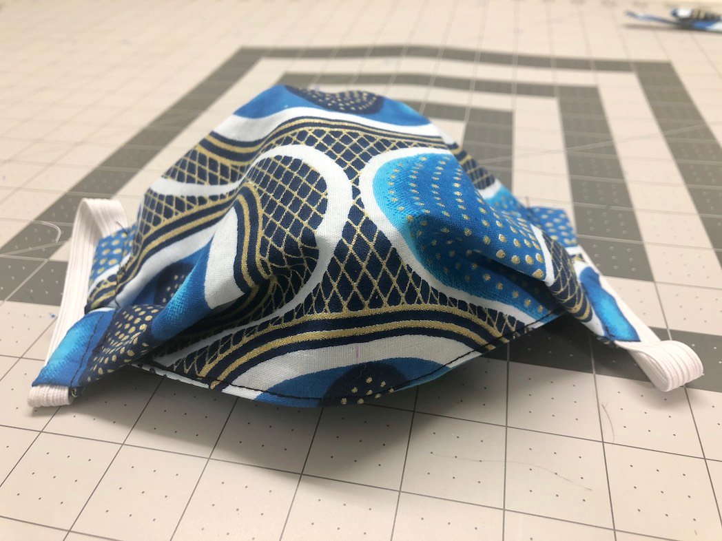 Mask Without Design How To Make a 3D Mask With No Pattern - CocoZini